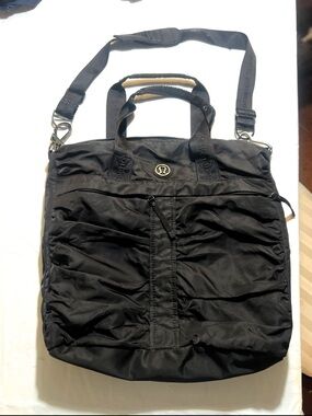 lululemon athletica Black Fast in Flight with Detachable Strap